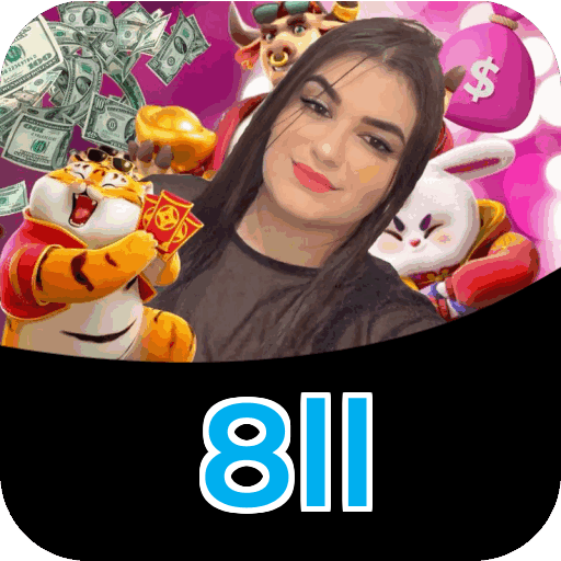 Interface do aplicativo 8ll mostrando jogos disponíveis no iOS e Android